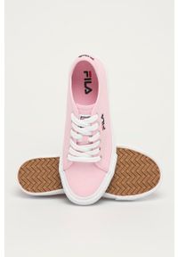 Fila Tenisówki damskie kolor różowy. Nosek buta: okrągły. Zapięcie: sznurówki. Kolor: różowy #4