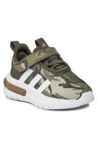 Adidas - adidas Sneakersy Racer TR23 Kids ID8362 Khaki. Kolor: brązowy. Model: Adidas Racer