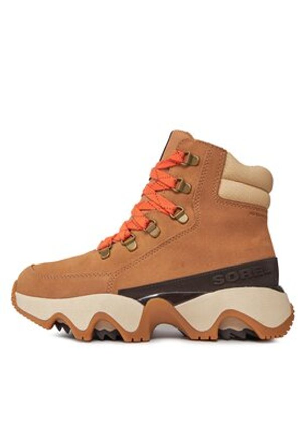 sorel - Sorel Trapery Kinetic™ Impact Conquest Wp NL5040-253 Brązowy. Kolor: brązowy. Materiał: zamsz, skóra