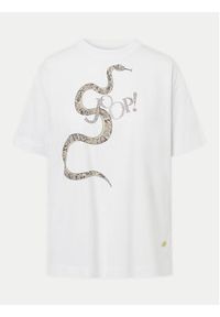 JOOP! T-Shirt 30045271 Biały Regular Fit. Kolor: biały. Materiał: bawełna