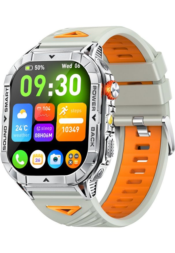 Smartwatch GlacierX Smartwatch Racer Grey GX-RS70A. Rodzaj zegarka: smartwatch