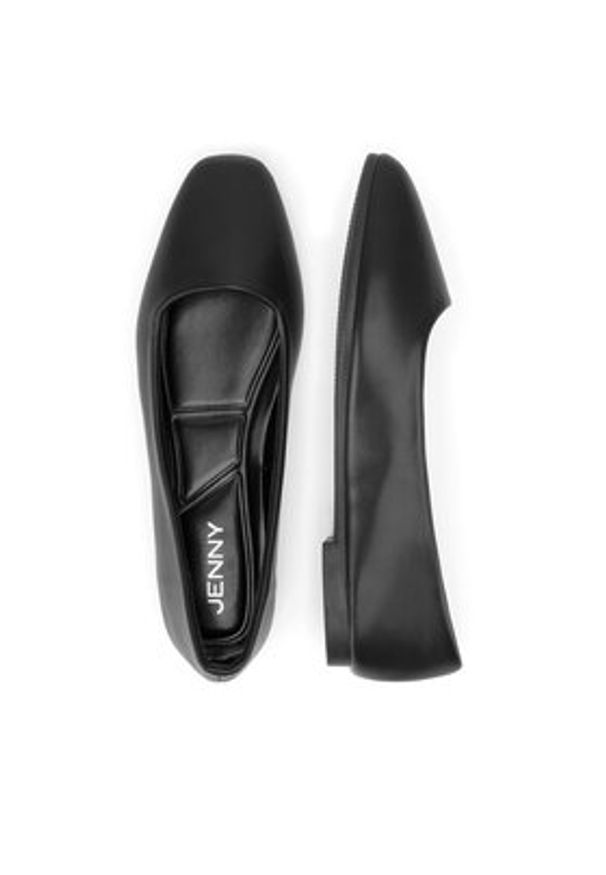 Jenny - JENNY Baleriny R245594434 Czarny. Kolor: czarny. Materiał: materiał, syntetyk