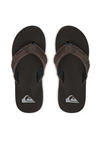 Quiksilver Japonki AQYL100047 Czarny. Kolor: czarny. Materiał: materiał #1