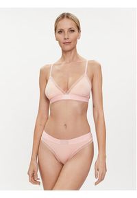 TOMMY HILFIGER - Tommy Hilfiger Biustonosz braletka UW0UW04750 Różowy. Kolor: różowy. Materiał: syntetyk #4
