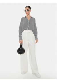 Vero Moda Koszula Bumpy 10311681 Kolorowy Oversize. Materiał: wiskoza. Wzór: kolorowy