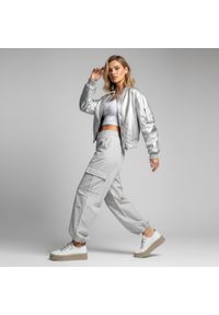 Białe Sneakersy Filippo Modne Buty Damskie. Okazja: na co dzień. Zapięcie: sznurówki. Kolor: biały. Materiał: jeans, skóra. Szerokość cholewki: normalna. Obcas: na platformie #8