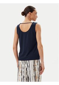 JDY Top Dodo 15296246 Granatowy Regular Fit. Kolor: niebieski. Materiał: syntetyk