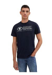 Tom Tailor T-Shirt 1035611 Niebieski Regular Fit. Kolor: niebieski. Materiał: bawełna #9
