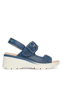 Hispanitas Sandały HV264636 C003 Granatowy. Kolor: niebieski. Materiał: materiał #1
