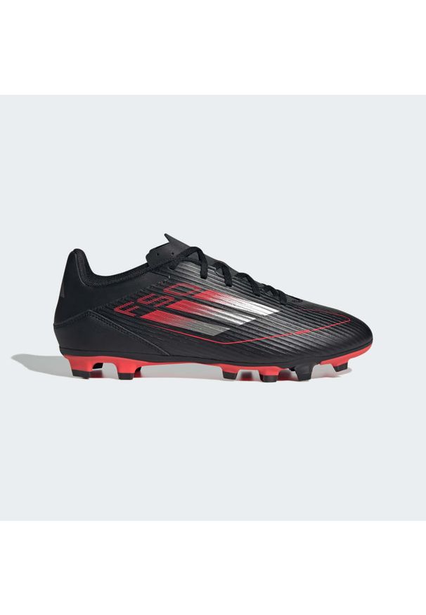 Adidas - Buty F50 Club FG/MG. Kolor: czerwony, szary, wielokolorowy, czarny. Sport: piłka nożna