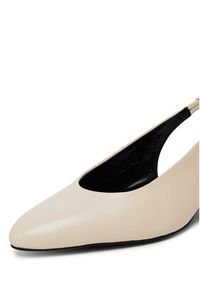 Gino Rossi Czółenka LILY-118324 Écru. Materiał: skóra