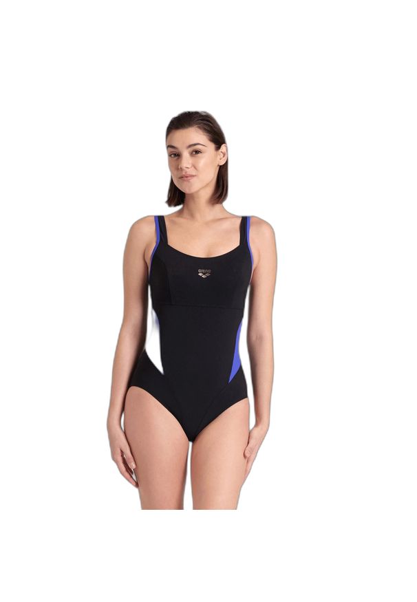 Damski kostium kąpielowy 1-częściowy Arena Makimurax R. Kolor: czarny, niebieski, wielokolorowy