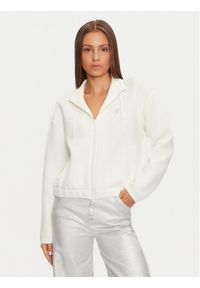 Guess Bluza V4BQ14 K7UW2 Biały Regular Fit. Kolor: biały. Materiał: wiskoza #1