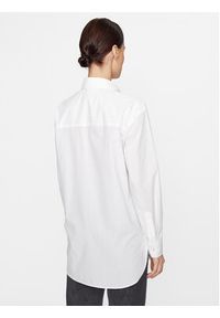 Pepe Jeans Koszula Liza PL304704 Biały Regular Fit. Kolor: biały. Materiał: bawełna