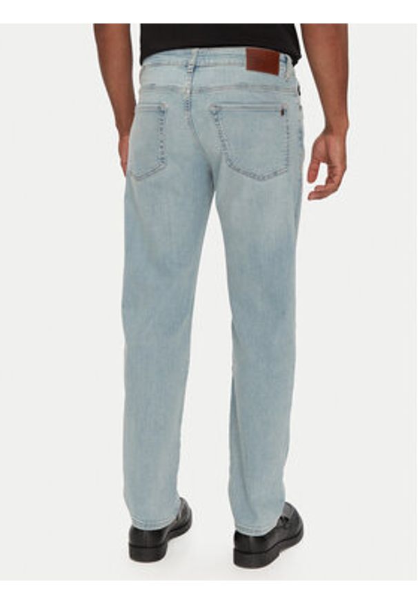 BOSS Jeansy Maine 50537814 Błękitny Regular Fit. Kolor: niebieski
