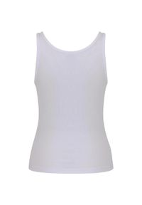 Urban Classics - Tank Top Damski Prążkowana Ekologiczny Basic 2pak. Kolor: biały. Materiał: prążkowany