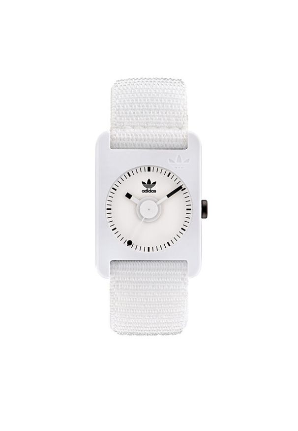 adidas Originals Zegarek Retro Pop Two AOST22539 Biały. Kolor: biały. Styl: retro