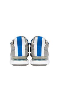 Geox Sneakersy "Levita" | U029XA 06K85 | Mężczyzna | Szary. Nosek buta: okrągły. Zapięcie: bez zapięcia. Kolor: szary. Materiał: skóra, tkanina #4