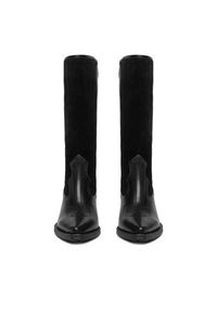 Badura Kozaki EO-BAYLOR-07101 Czarny. Kolor: czarny. Materiał: zamsz, skóra #3