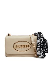 Love Moschino - LOVE MOSCHINO Torebka JC4032PP1LLE111A Beżowy. Kolor: beżowy. Materiał: skórzane