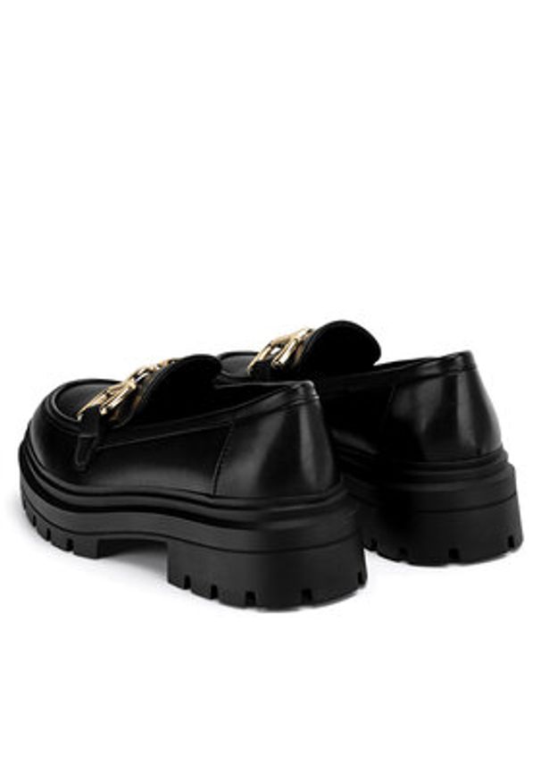 Jenny Fairy Loafersy HY58682-4 Czarny. Kolor: czarny. Materiał: syntetyk