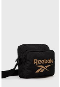 Reebok torebka kolor czarny. Kolor: czarny. Materiał: poliester, materiał #3