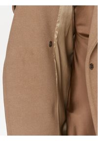 Imperial Płaszcz przejściowy KG26GGW Brązowy Oversize. Kolor: brązowy. Materiał: syntetyk