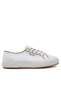 Superga Tenisówki Multicolor Beads 2750 S31352W Biały. Kolor: biały. Materiał: materiał #1