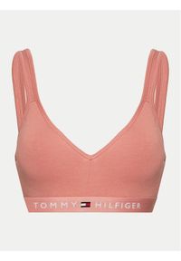 TOMMY HILFIGER - Tommy Hilfiger Biustonosz top UW0UW04612 Różowy. Kolor: różowy. Materiał: bawełna