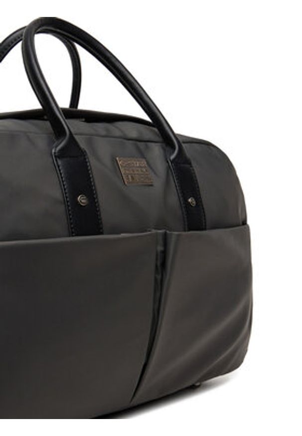 G-Star RAW - G-Star Raw Torba weekendowa EO-LEON-LX8740J Szary. Kolor: szary. Materiał: materiał