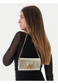 Armani Exchange Torebka XW000358 AF21362 U1046 Złoty. Kolor: złoty. Materiał: skórzane #1