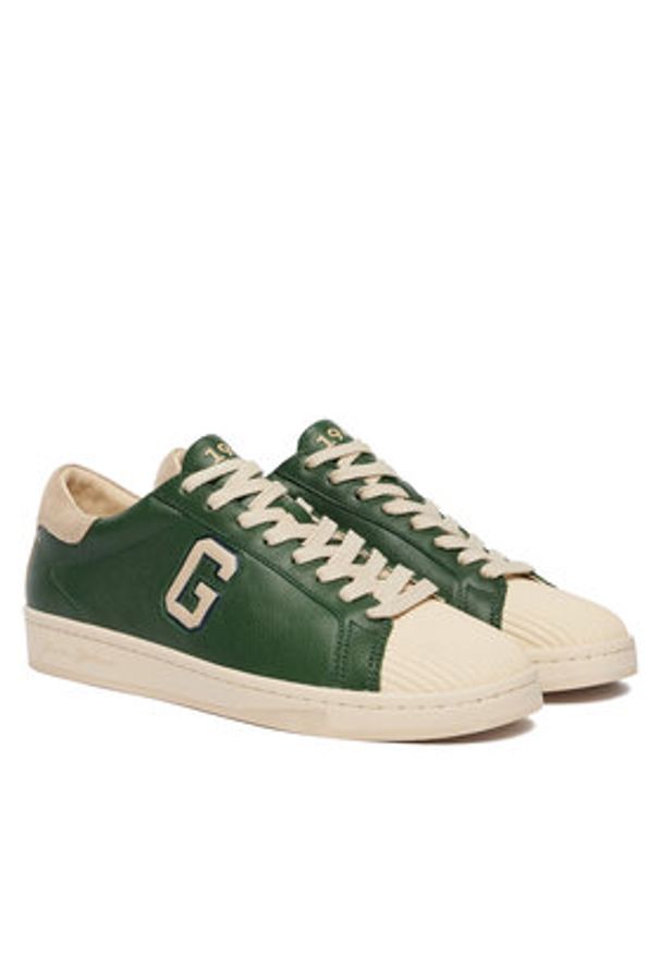 GANT - Gant Sneakersy 32631239 Zielony. Kolor: zielony. Materiał: skóra