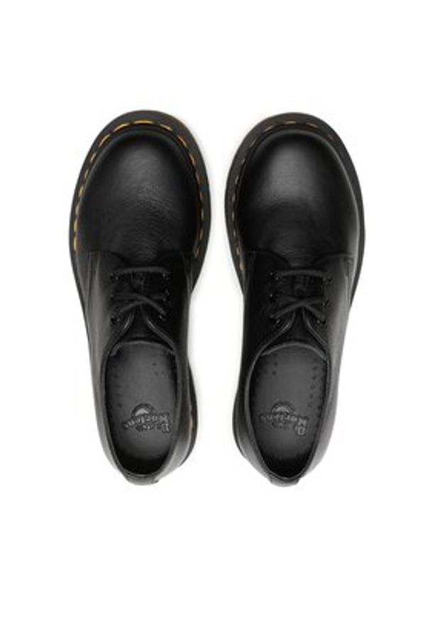 Dr. Martens Półbuty 1461 24256001 Czarny. Kolor: czarny. Materiał: skóra