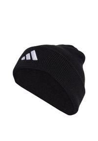 Adidas - Czapka New Logo Beanie Cuff. Kolor: biały, wielokolorowy, czarny. Styl: casual