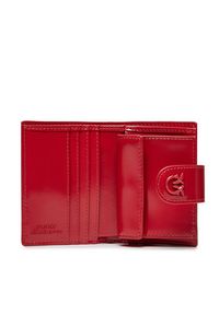 Pinko Mały Portfel Damski Wallet PE 24 PCPL 102840 A1EN Czerwony. Kolor: czerwony. Materiał: skóra
