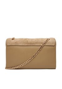 Love Moschino - LOVE MOSCHINO Torebka JC4122PP0NKB110A Beżowy. Kolor: beżowy. Materiał: skórzane #3