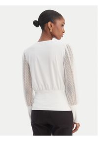 Morgan Bluzka 251-TAGADO Biały Regular Fit. Kolor: biały. Materiał: syntetyk #3