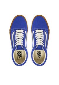 Vans Tenisówki Old Skool VN000D7ZFRX1 Niebieski. Kolor: niebieski. Materiał: skóra, zamsz #3