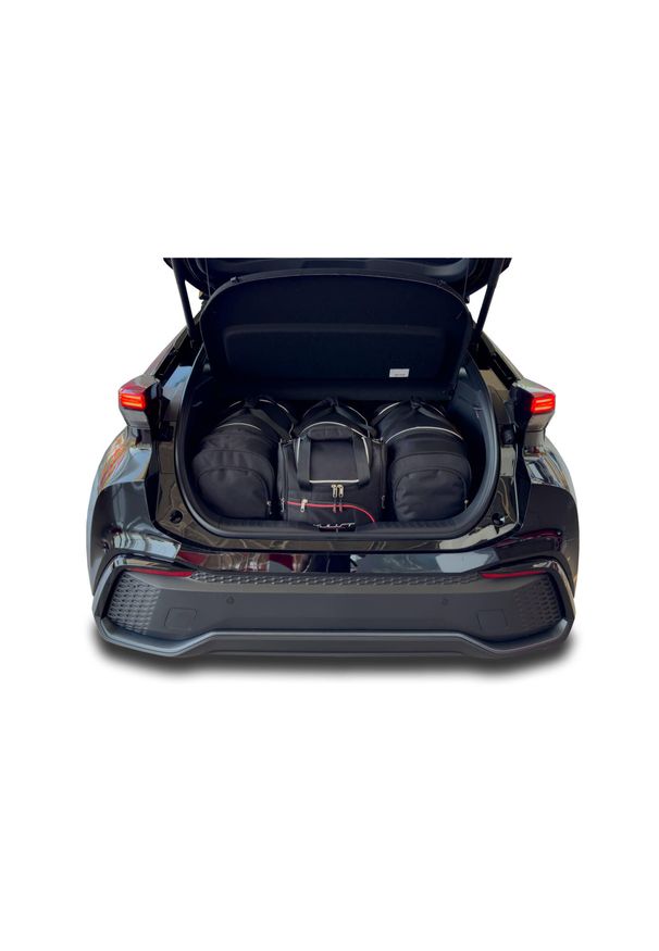 KJUST - Torby Do Bagażnika Toyota C-Hr Hev 2023+ 4Szt Kjust. Kolor: czarny