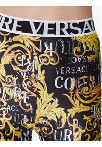 Versace Jeans Couture Legginsy 74HAC101 Czarny Slim Fit. Kolor: czarny. Materiał: syntetyk #5