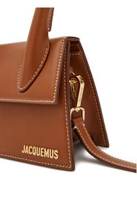 JACQUEMUS Torebka Le Chiquito Moyen 213BA002-3072 Brązowy. Kolor: brązowy. Materiał: skórzane