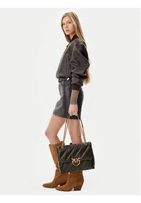 Pinko - PINKO Torebka Love Puff Big Cl AI 23-24 PLTT 100037 A0F2 Brązowy. Kolor: brązowy. Materiał: skórzane #5