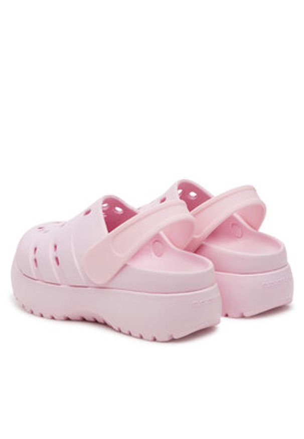 Adidas - adidas Sandały adilette JR2626 Różowy. Kolor: różowy. Materiał: skóra