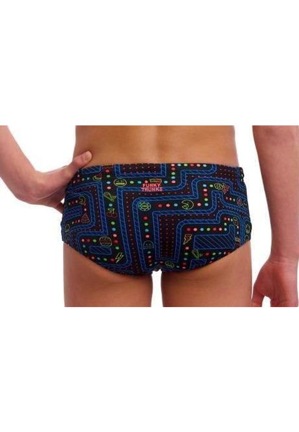 Kąpielówki FUNKY TRUNKS Chomp Chomp - trunki chłopięce. Kolor: czarny