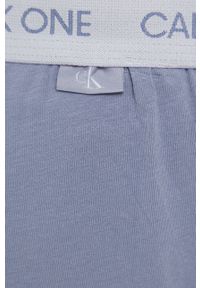 Calvin Klein Underwear Spodnie piżamowe męskie gładka. Kolor: niebieski. Materiał: dzianina. Wzór: gładki #3