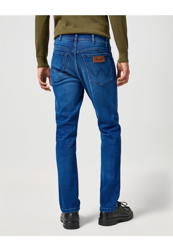 Wrangler - WRANGLER MĘSKIE SPODNIE JEANSOWE WRANGLER TEXAS SLIM BLUE JAM 112358217
