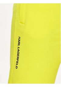 Karl Lagerfeld - KARL LAGERFELD Szorty sportowe 705032 542900 Żółty Regular Fit. Kolor: żółty. Materiał: bawełna. Styl: sportowy #3