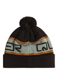 Quiksilver - Czapka z mankietem dla Mężczyzn SUMMIT Czarny. Kolor: czarny. Materiał: akryl, materiał. Wzór: haft