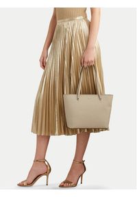 Lauren Ralph Lauren - LAUREN RALPH LAUREN Torebka 431924351004 Brązowy. Kolor: brązowy. Materiał: skórzane #4