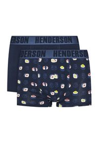 Henderson Komplet 2 par bokserek Sushi 42592 Granatowy. Kolor: niebieski. Materiał: bawełna #4